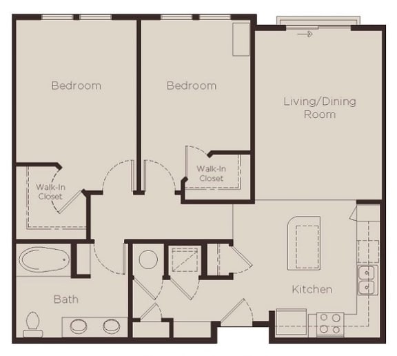 Studio, 1 & 2 Bedroom Apartments in Highlands, Denver Element 47